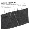 BIUDECO 5rolls Disposable Neck Strip Paper for Barbers Stretchy Protective Neck Tape for Salon Hair Cutting and Shaving Skin-Friendly and Convenient Hairdressing Accessory view 2