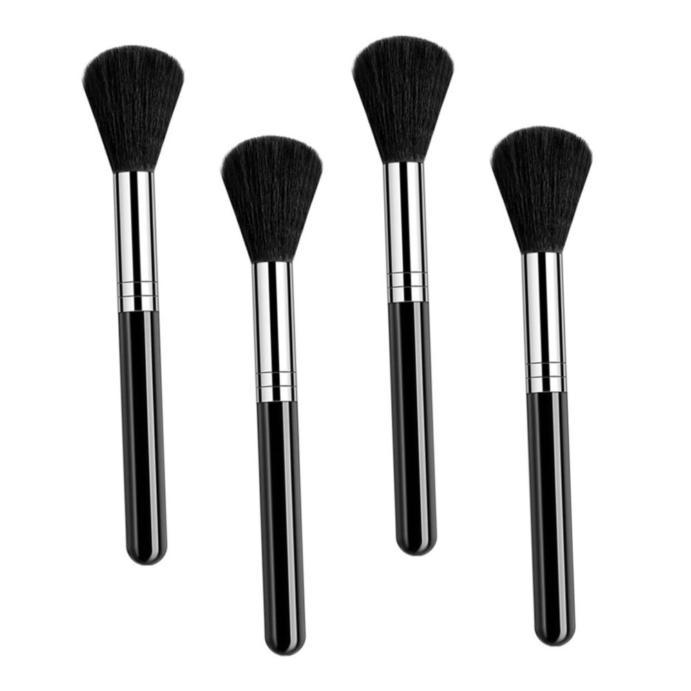 ASAKKURA 4pcs Nail Dust Brush Portable Fingernail Cleaning Tool for Manicure Stores and Home Use Lightweight and Durable Design for Easy