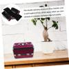 PLAFOPE Makeup Storage Bag Double-opening Cosmetic Pouch Toiletry Bag for Women view 3