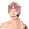 BIUDECO 3pcs Hair Dry Wraps Set Absorbent Hair Drying Cap Towel Super Absorbent Women view 3