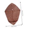 BIUDECO 3pcs Hair Dry Wraps Set Absorbent Hair Drying Cap Towel Super Absorbent Women view 4