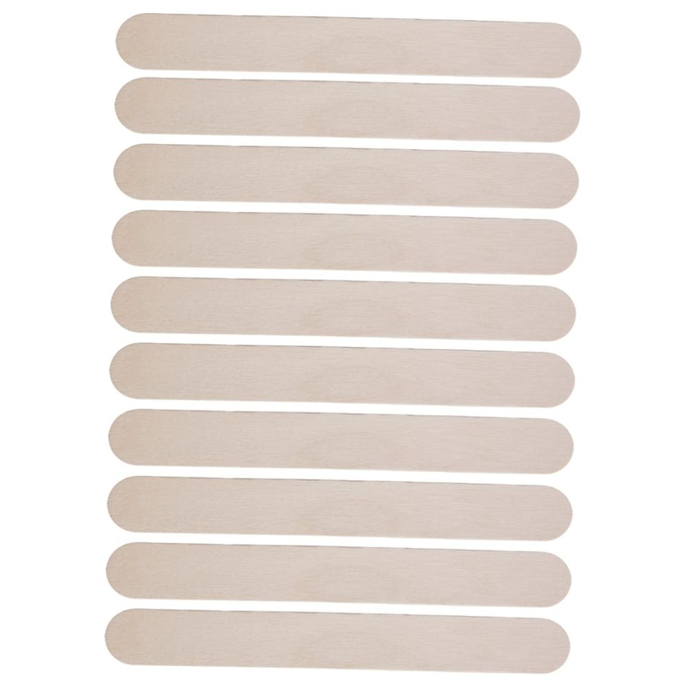 IWOWHERO Wax Hair Removal Stick Kit 10pcs Wooden Applicators Easy Wax Application