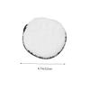 OHPHCALL 3pcs Face Cleansing Pads Makeup Remover Cloth Reusable Washable Pads for Skin Types Natural view 2