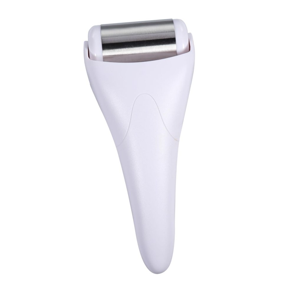 BIUDECO Skin Cool Ice Roller Massager for Face for Wrinkle Prevention Spa Tool White