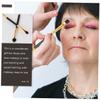 Beatifufu 60pcs Double-sided Eyeshadow Applicators Portable Makeup Tools for Women Comfortable Materials for Effortless Eye Shadow Application view 2