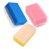 PLAFOPE 3pcs Sensory Integration Training Brushes Soft Sponge Bath Brushes for Newborns for Skin Care Yellow view 1