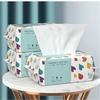 100 Count Disposable Face Towel,Thickening Ultra Soft Washcloths,Facial Cotton Tissue,Lint-free cotton dry wipes Multi-Purpose for Skin Care,Make-up Wipes,Face Wipes and Facial Cleansing view 2