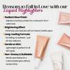 M2U NYC Liquid Highlighter Makeup  Lightweight Luminizer for Natural Radiant Glow with Shimmer  Ultra Smooth Hydrating Illuminator, Face, Cheekbone & Body Glow Enhancer Pink Pearl (Futurity) view 2