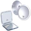 12X/1X Square Double Sided Magnifying Mini Compact Makeup Mirror for Travel - Portable, Handheld & Mega-Powerful 30X Magnifying Makeup Mirror - Portable Cosmetic Mirror for Precise Makeup Bundle view 1