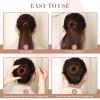 200Pcs Hair Pins Kit,Bobby Pins and U Shaped Hair Pins Bun Pins Gifts for Women Girls with Storage Box Wedding Hairstyles (Brown,2Inch) view 3