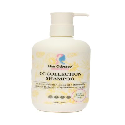 CC Collection Shampoo, 13oz, Red Clover, Biotin, Jojoba Oil, Chamomile