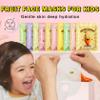 AOAZXBB 10 PCS Fruit Face Masks for Kids Face Masks Spa,Moisturizing Facial Mask Skincare Set,Birthday Christmas Gifts for Teen Girls view 2
