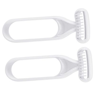 VINTORKY Hair Remover for Women 2pcs Grey Hair Shaver Leg Armpit Shavers Precision Cut Easy to Care Tool