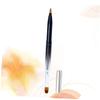 BIUDECO Retractable Lip Brush Flexible Lipstick and Lip Gloss Applicator with Metal Shell Portable Dual-ended Design for Effortless Makeup Application for Home and Professional Use Black view 2