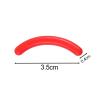 FashionCha 20 Replacement Pads for Eyelash Curlers, Portable Cosmetic Accessory, Universal Fit, red view 3