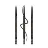 O'CHEAL 3Pcs Black Eyebrow Pencil, Premium Eye Brow Pencil with Spoolie Brush, Longwearing for Perfect Brows, Professional, Precision, Defines, Universal Waterproof Double-ended Eyebrow Pen for Women view 1