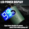 Mini Portable Electric Shaver, Unisex Mini Portable Electric Shaver, USB Rechargeable Waterproof Razor for Men (Green) view 3