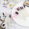 MyAoKuE-UP 300 Pack Disposable Mascara Wands Crystal Gold Handle Brush Lash Wand Eyelash Extension Tool Bulk Makeup Applicator (Mix 6 Color) view 4