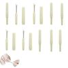 DeaHea 10 Pack Ingrown Toenail Lifter Precision Ingrown Toenail Removal Kit Nail Cleaner Pedicure Tools for Ingrown Toenail Corrector Set Ingrown Toenail Treatment Toenails Straightener Strips view 1