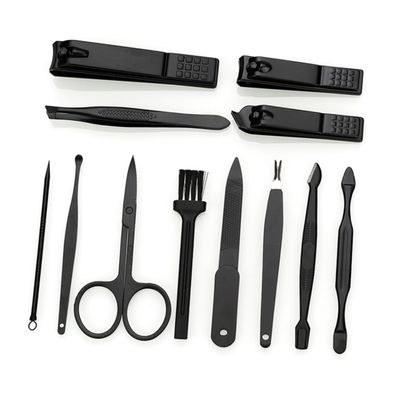 Mikinona 1set Professional Nail Tool Kit for Manicure and Pedicure Nail Clippers and File Set Navy Tools for Home Use and Travel