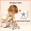 102 PCS Individually Wrapped Ocean Animals Temporary Tattoo for kids - Cute Sea Creature Temporary for Girls Boy Body Arm Shoulder Cute Tattoos Stickers, Birthday Party Supplies Gifts for Kids view 3