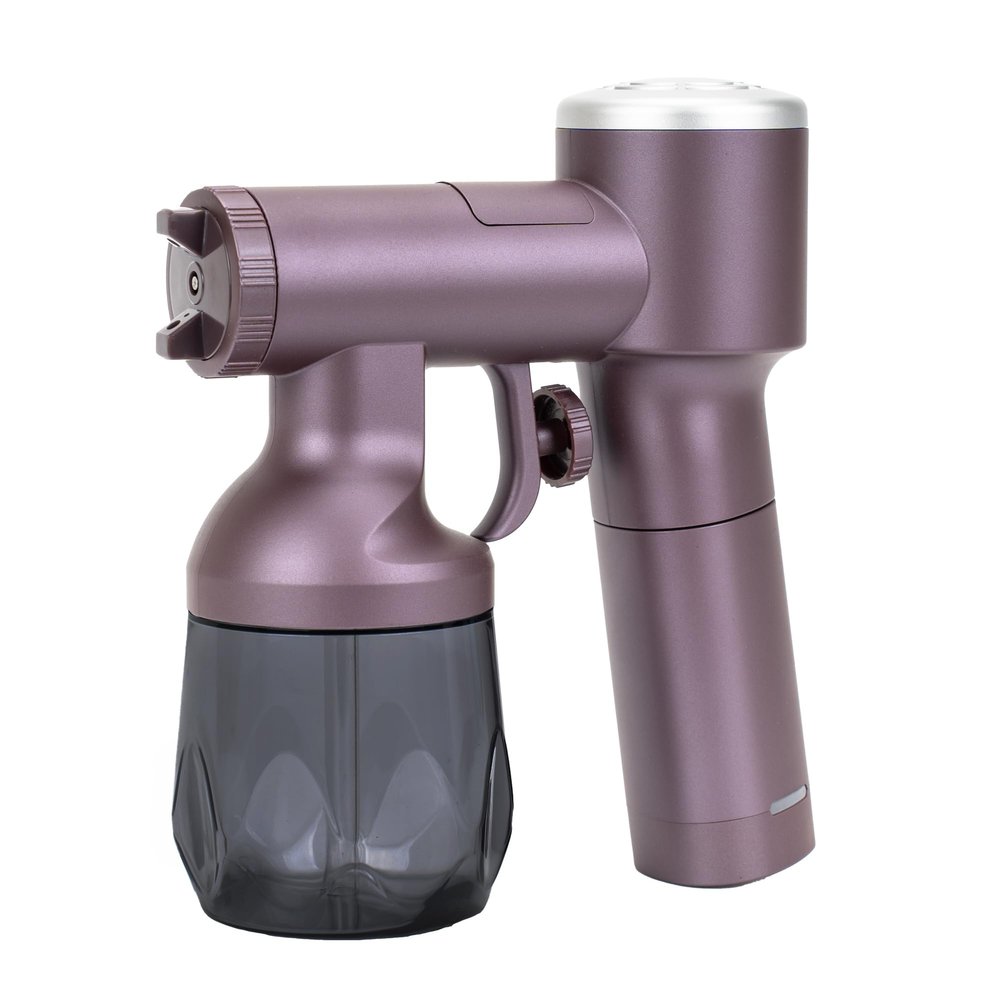 Personal Spray Tan Machine with Brushless Motor Strong Power Professional Tanning Gun Cordless Type Handheld Portable and Rechargeable Self Tanner for Salon Home Beach Mobile Tan