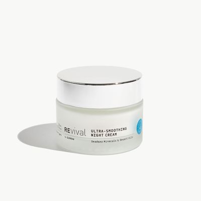 REvival Smoothing Night Cream with Dead Sea Minerals - Deep Hydration & Anti-Aging Moisturizer with Desert Oils & Dead Sea Minerals - Smooths & Revitalizes Skin, 50ml | 1.7 oz