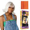 Sensationnel Butta Lace 90Sbangs Wigs - Unit 907 Glueless Wide Deep Part Synthetic Preplucked Hairline (GINGERCOPPER) view 1