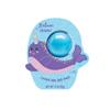 Cait + Co Relaxing Bath Bomb Giftable, 3.5 Ounce Coconut Milk Recipe, Apple Blossom and Tangerine Scent, Narwal view 1