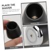 BIUDECO Aluminium Alloy Shaving Trimmer Holder Oblique Opening Razor Base Tidy Bathroom view 4