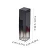 IWOWHERO 5pcs Gradient Black Lip Gloss Tubes Refillable Storage Containers for Lip Color and Lightweight view 2