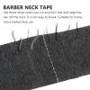IWOWHERO 5rolls Disposable Barber Neck Strips Odorless Paper Neck Tape for Hair Cutting and Hairdressing Soft and Highly Absorbent Tissue Convenient Protector for Salon Use view 3
