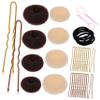 BIUDECO Elegant Bun Making Kit Donut u Clips Hair Holders Women Hair Styling Tools Bun Maker Accessories for Women view 1