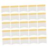 IWOWHERO 400pcs Eyelash Removal Pads Cotton Makeup Remover Sheets for Lash Extension Grafting Tool Accessory Safe Easy to Use view 1