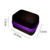 FashionCha Travel Organizer for Essential Oils, Holds 15ml Bottles in Lavender Color view 4