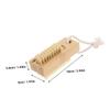 BIUDECO 4pcs Portable Nail Brush and Jute Nail Cleaning Brushes for Fingernails and Toenails Gentle Scrubbing Tools for Manicure and view 2