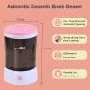 AOOFCMLLC Electric Makeup Brush Cleaner,Upgrade Makeup Brush Cleaning Machine with 1200 mAh Rechargeable Automatic Silent Makeup Brush Washer for Makeup Brush Set and All Size Brushes (Pink) view 2