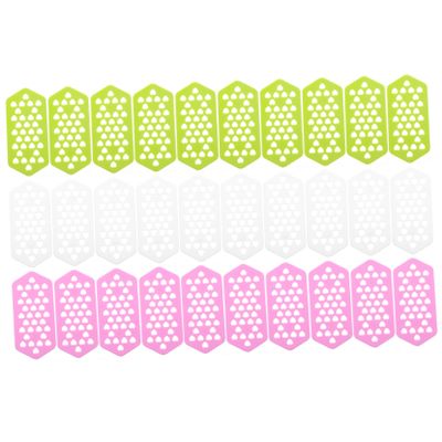IWOWHERO 30pcs Hair Perm Inserting Cards and Isolating Boards for Diy Curling Hair Perm Tools for Home and Salon Use Lightweight and Easy to Operate