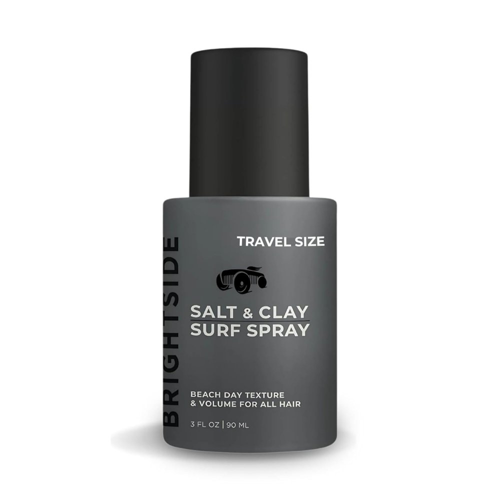 BRIGHTSIDE Sea Salt Spray for Men Texture & Volume, Thicker Hair, Travel