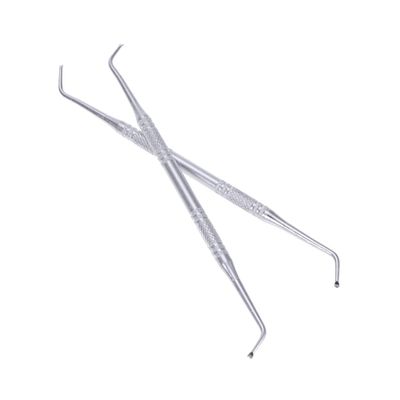 BIUDECO 2PCS Stainless Steel Toenail Nail Cleaner Cuticle Remover Spoon Tool Dual-Sided Design for Pedicure Manicure Care