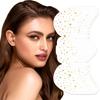 10 PCS Gold Glitter Freckles Face Tattoo Sparkles Makeup Patches Stickers for Women Girls Fairy Rave Festival Trinkets Accessories view 1