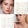 10 PCS Gold Glitter Freckles Face Tattoo Sparkles Makeup Patches Stickers for Women Girls Fairy Rave Festival Trinkets Accessories view 2