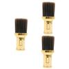 BIUDECO 3pcs Broken Hair Brush for Neck Cleaning Duster Brush for Hair Cutting and Beard Styling for Barbers and Salon Use