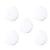 PLAFOPE 5pcs Ribbon Back Body Powder Puff Round Cotton Pads Makeup Powder Sponge for Professional Use Travel Friendly view 1