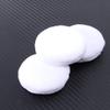 PLAFOPE 5pcs Ribbon Back Body Powder Puff Round Cotton Pads Makeup Powder Sponge for Professional Use Travel Friendly view 4