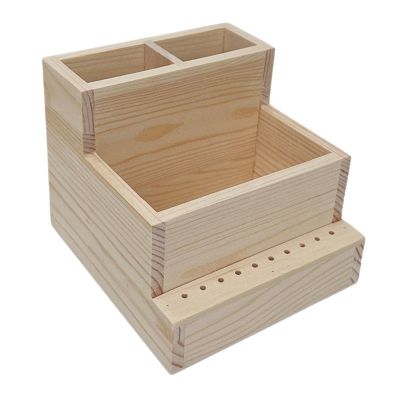 Garende Bits Holder Stand with Three Levels, Dimensions 4.5x4.3x3.9inch for Machine Storage and Tools