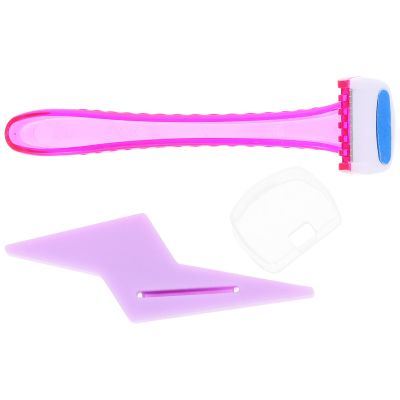 PLAFOPE 1pc Bikini Shaver Tool for Women Portable Hair for Intimate Areas Smooth and Precise Trimming for Bikini Body and Underarm Easy to Use for Achieving Desired Shapes