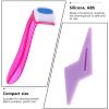 PLAFOPE 1pc Bikini Shaver Tool for Women Portable Hair for Intimate Areas Smooth and Precise Trimming for Bikini Body and Underarm Easy to Use for Achieving Desired Shapes view 3