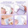 BOROLA 3-in-1 Oil Blotting Paper Set for Face 100 Sheets Oil Absorbing Sheets with Portable Mirror & Adhesive Makeup Puff, Blotting Papers for Oily Skin, Design for Men & Women(Purple) view 4