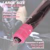 Tattoo Machine Pen Covers with Grip Tape Wrap - Narkysus 400Pcs Pink Machine Sleeves 2.5"x7.1" Large Tattoo Pen Bags and 4Pcs Pink Tattoo Gun Wrap Tattoo Supplies for Women and Studio Use view 2